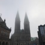 Bremer Dom in Nebel