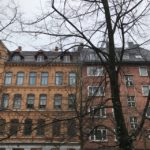 Schreibtischblick. Ich gehe nicht raus heute.