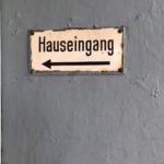Ich mag solche Schilder.