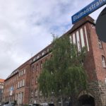 Kleinen Umweg an der Blume vorbei und ein Foto für den Blogbeitrag am Freitag machen.