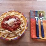 Mittagessen.
