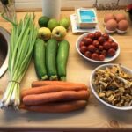 Zutaten rausgelegt