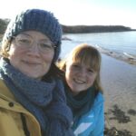 Strandspaziergang mit Nicole