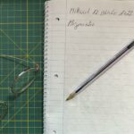 Meine Handschrift ist heute verquetscht und ich lass Buchstabn weg