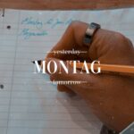 Meine Gedanken in den Morgenseiten sortieren.
