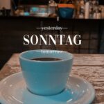 Mein Sonntag beginnt mit einem Americano …