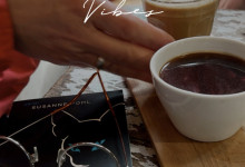 ein schneller Americano im Café