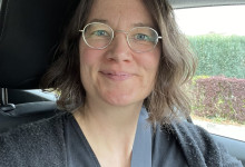 Extrem seltenes Auto-Selfie