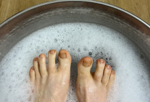 Fußwellness – fast verpasst