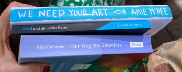 Vier Bücher, ein Weg: Meine Reise als Künstlerin