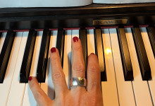 Klavier üben
