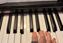 Klavier üben