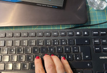 Fokussiert am Heather-Projekt arbeiten