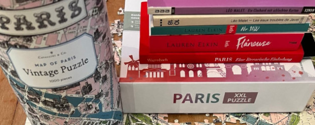 Mit Puzzles und Büchern nach Paris: meine Reisebegleiter vor, während und nach der Reise
