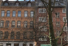 Schreibtischblick: die Sonne kommt raus
