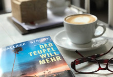 Ich mach Feierabend und lese noch ein bisschen im Café Liebling