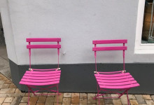 Pink.