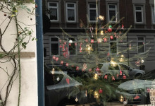 Weihnachtsbaum in der Galerie