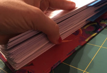 Ich bin stolz auf meinen Geschichtenordner mit 34 Kurzgeschichten.