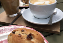 Spätstück vorm Café