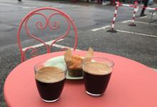 Americano auf dem Wochenmarkt