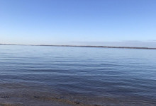 Blick übers Meer in Noer