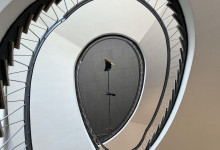 Treppenhausschnecke der Kieler Kunsthalle
