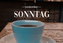 Mein Sonntag beginnt mit einem Americano …