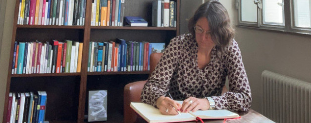 In der finnischen Nationalbibliothek ankommen und schreiben