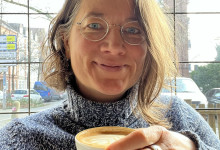 Cappuccino und kurzer Plausch